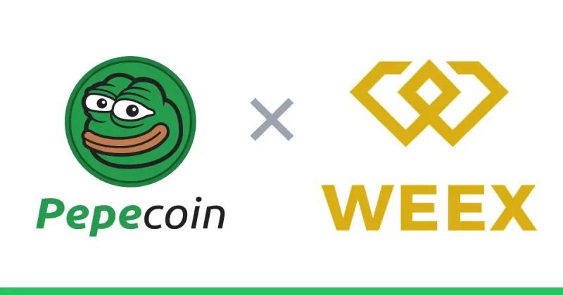 Pepecoin listed on WEEX exchange