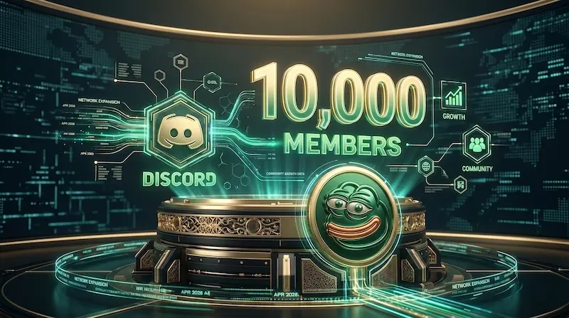 Pepecoin Discord Reaches 10,000 Members